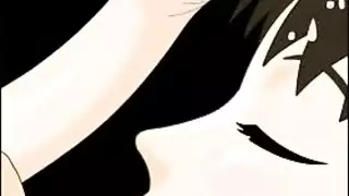 لمس الابنه