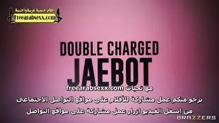 جنس ثلاثي بالإيلاج المزدوج: إمتلاء مهبلها وطيزها بقسوة