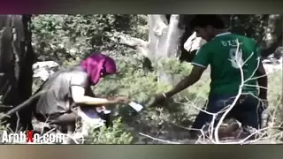 جنس عربي جامد: نيك على طريقة الحيوانات في الغابة