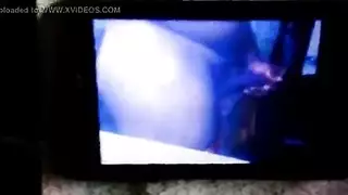 أثداء طبيعية ضخمة في تجميع قذف السائل المنوي