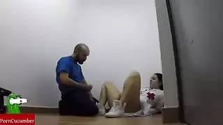 نيك السكرتيرة الشقراء الهيجانة ولحس كسها المبلول