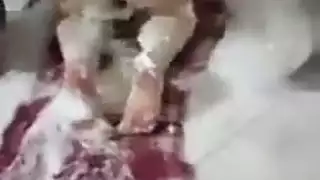 ابن ينيك امه وهما يمارسان الرياضة