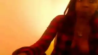 الهرة مشعر كاميرا ويب خشب الأبنوس