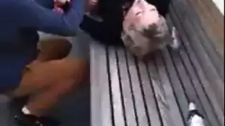 كلب حقيقي من الشارع يلحس كس بنت سحاق