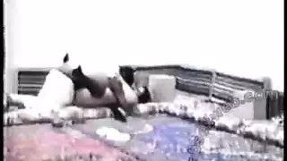 أفلام إباحية بكاميرا خفية كلاسيكية: جلسة جنس عراقية قديمة