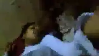 خيال ثلاثي حار مع زوج الأخت والزوجة الشقية