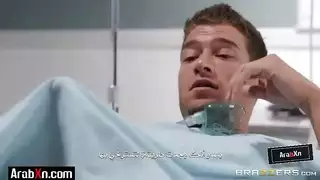 تحقيق خيال المستشفى: حمام إسفنجي مثير إلى جلسة جنس عدوانية