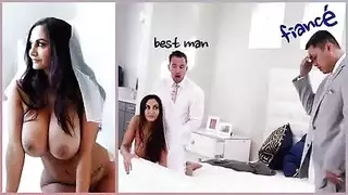 علاقة سرية: زوجة الصديق تأخذ قضيبي