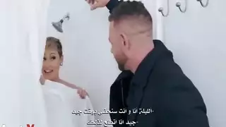 الابن المشاغب يحصل عله كس زوجه ابوه