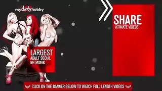 فتاة لامعة رياضية تتعرض لضربات قاسية بوضعية الكلاب