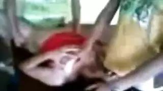 طالبة جامعية تتناك مع زمايلها